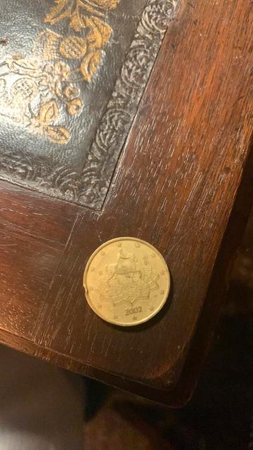 €0,50 Italie. 2002 Misslag beschikbaar voor biedingen