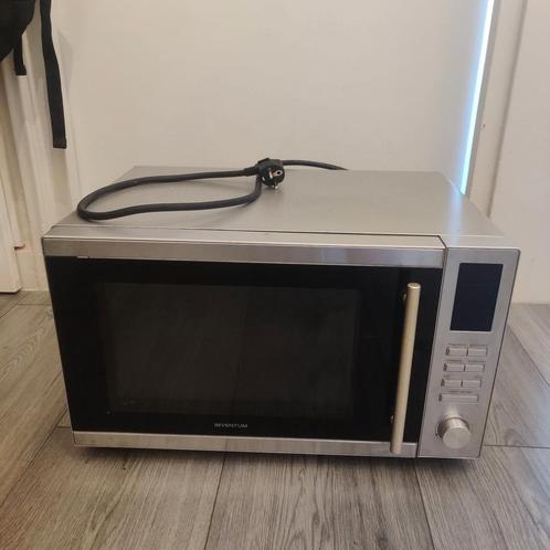 ZGAN! Inventum MN255C Combi magnetron oven 25L, Witgoed en Apparatuur, Magnetrons, Zo goed als nieuw, Vrijstaand, 45 tot 60 cm