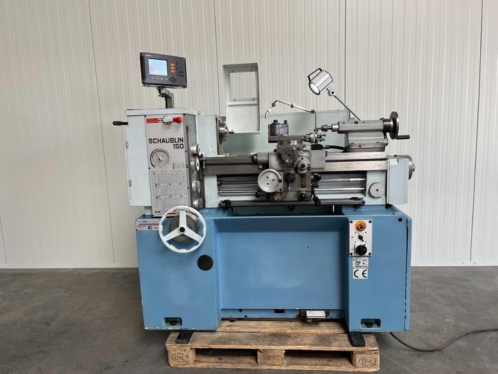 Schaublin 150A draaibank, Doe-het-zelf en Verbouw, Draaibanken, Zo goed als nieuw, Metaaldraaibank, 500 tot 1000 mm, Ophalen