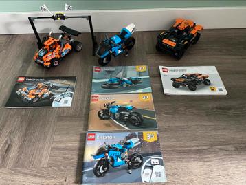 Te koop, technic LEGO en 3 in een 1 LEGO Creator beschikbaar voor biedingen