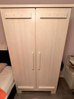 Te koop; leuke witte kledingkast, Gebruikt, 100 tot 150 cm, Ophalen of Verzenden, 150 tot 200 cm