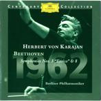 CD - Beethoven - Herbert von Karajan, Cd's en Dvd's, Cd's | Klassiek, Ophalen of Verzenden, Classicisme, Zo goed als nieuw, Orkest of Ballet