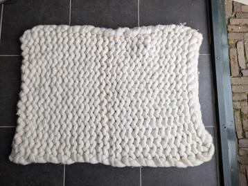 Chunky Wool - Deken - Plaid - Merinowol beschikbaar voor biedingen