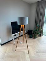 Zuiver Tripod Vloerlamp, Huis en Inrichting, Lampen | Vloerlampen, 100 tot 150 cm, Gebruikt, Ophalen of Verzenden, Metaal