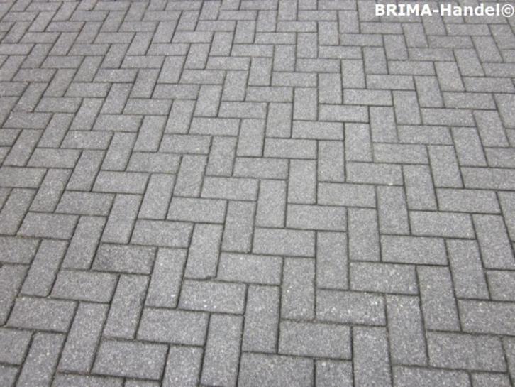 VOORDELIGE gebruikte betonklinkers heide grijs zwart genuan., Tuin en Terras, Tegels en Klinkers, Gebruikt, Klinkers, Beton, 10 m² of meer