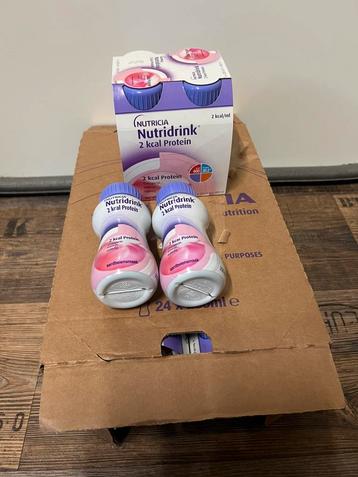 22x Nutridrink aarbei 400 kcal 20.2 proteine sport aankomen beschikbaar voor biedingen