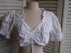tiroler dirndl blouse maat 38 nr RR 468, Maat 38/40 (M), Carnaval, Verzenden, Zo goed als nieuw