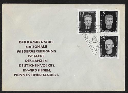 DDR Michel FDC 1 (Mi. 635, 636 en 639), Postzegels en Munten, Postzegels | Europa | Duitsland, Gestempeld, DDR, Ophalen of Verzenden