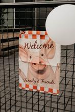 GratisHele partij boeren thema verjaardags versiering 1 jaar, Ophalen of Verzenden, Zo goed als nieuw, Versiering, Verjaardag