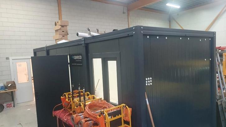 kantoor unit 6x2.5 geïsoleerd, Zakelijke goederen, Machines en Bouw | Keten en Containers, Ophalen of Verzenden