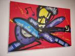 (Herman Brood ) op groot doek Fabian  Met certificaat  Acrly, Antiek en Kunst, Kunst | Schilderijen | Klassiek, Ophalen