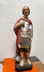 Antiek Beeld Heilige Donatus van Münstereifel 42 cm, Verzenden