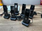 Panasonic KX-TPA60 Handsets (6x), Telecommunicatie, Vaste telefoons | Handsets en Draadloos, Ophalen, Gebruikt, 4 handsets of meer