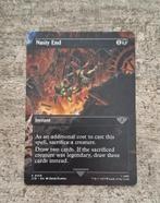 Nasty End - Magic the Gathering, Verzenden, Gebruikt, Losse kaart