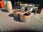 Bloembakken ijsbad bloembak dompelbad wijnvaten regentonnen, Tuin en Terras, Bloembakken en Plantenbakken, Ophalen of Verzenden