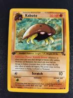 1st edition Jungle Kabuto, Hobby en Vrije tijd, Verzamelkaartspellen | Pokémon, Ophalen of Verzenden, Zo goed als nieuw