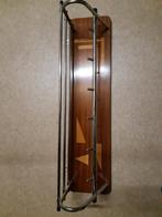 Vintage Wandkapstok met Houten Paneel, Gebruikt, Minder dan 100 cm, Hout, Ophalen