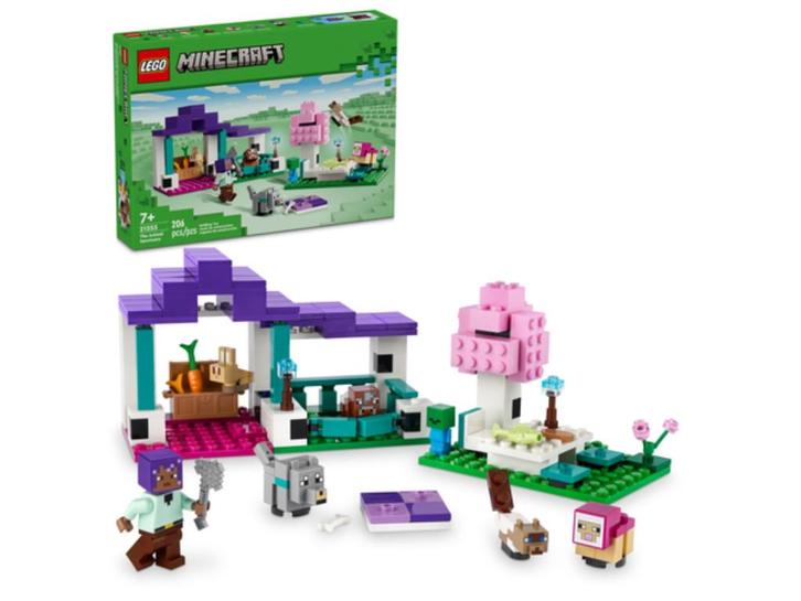 21253 LEGO Minecraft: De dierenopvang -nieuw in doos!!, Kinderen en Baby's, Speelgoed | Duplo en Lego, Nieuw, Lego, Complete set