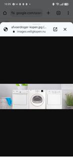 Kleine droger met afvoerslang gezocht zie omschrijving, Witgoed en Apparatuur, Wasdrogers, 6 tot 8 kg, Gebruikt, Minder dan 85 cm