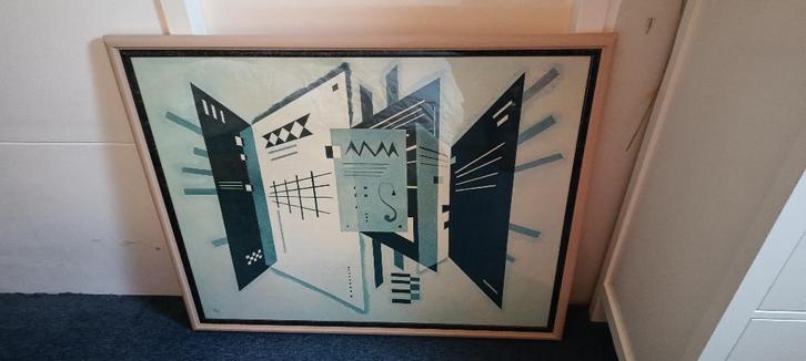 Reproductie Kandinsky "Points" (1935), Antiek en Kunst, Kunst | Schilderijen | Abstract, Ophalen