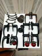 Antieke deurklinken etcetera., Doe-het-zelf en Verbouw, Hang- en Sluitwerk, Ophalen of Verzenden, Gebruikt, Koper of Messing, Klink of Kruk