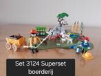 Playmobil set 3124 Superset boerderij, Ophalen of Verzenden, Zo goed als nieuw
