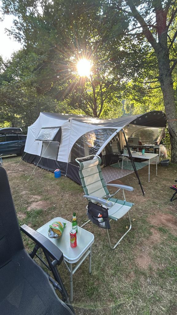 Jamet Jametic  outdoor Vouwwagen 2024, Caravans en Kamperen, Vouwwagens, Jamet, tot en met 6, Beige, Aanwezig, Ophalen