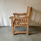 Tuinstoel - met armleuningen - massief teakhout - TTM Wonen, Twee, Nieuw, Tuin en terras, Info@ttmwonen.nl