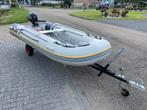 Rubberboot 330 met 6pk mercury, Watersport en Boten, Bootonderdelen, Ophalen of Verzenden, Zo goed als nieuw, Overige typen, Motorboot