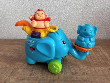 Vtech ZoomiZooz Spring & Speel Olifant. PRIMA staat. beschikbaar voor biedingen