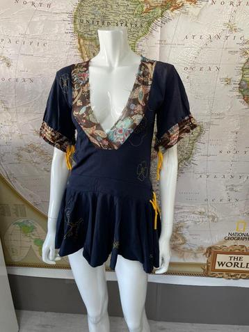 Hippie boho top tuniek van West Soul maat XS - peplum top beschikbaar voor biedingen