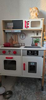 Speelkeuken en winkel smoby, Kinderen en Baby's, Speelgoed | Speelkeukens, Ophalen, Gebruikt, Hout