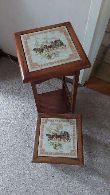 Eiken planten tafeltjes  beschikbaar voor biedingen