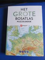 Het grote Bosatlas Puzzelboek, Verzenden, Minder dan 500 stukjes, Nieuw, Puzzelboek