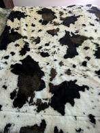 Plaid faux fur bont koeienprint  koe, Ophalen of Verzenden, Zo goed als nieuw