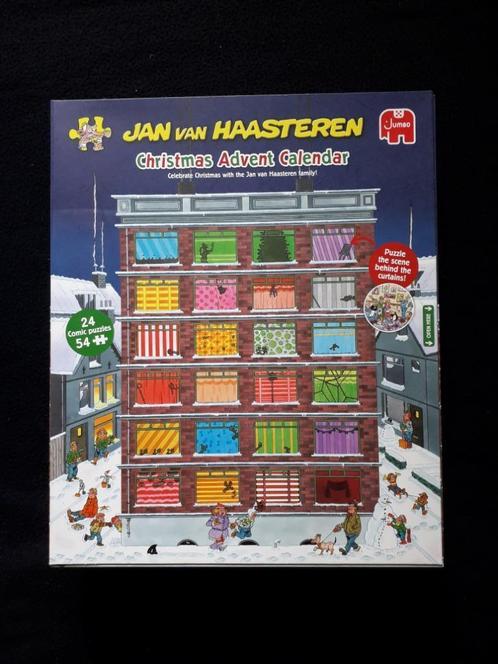 Jan van Haasteren - Adventkalender 2024, Hobby en Vrije tijd, Denksport en Puzzels, Zo goed als nieuw, Legpuzzel, 500 t/m 1500 stukjes