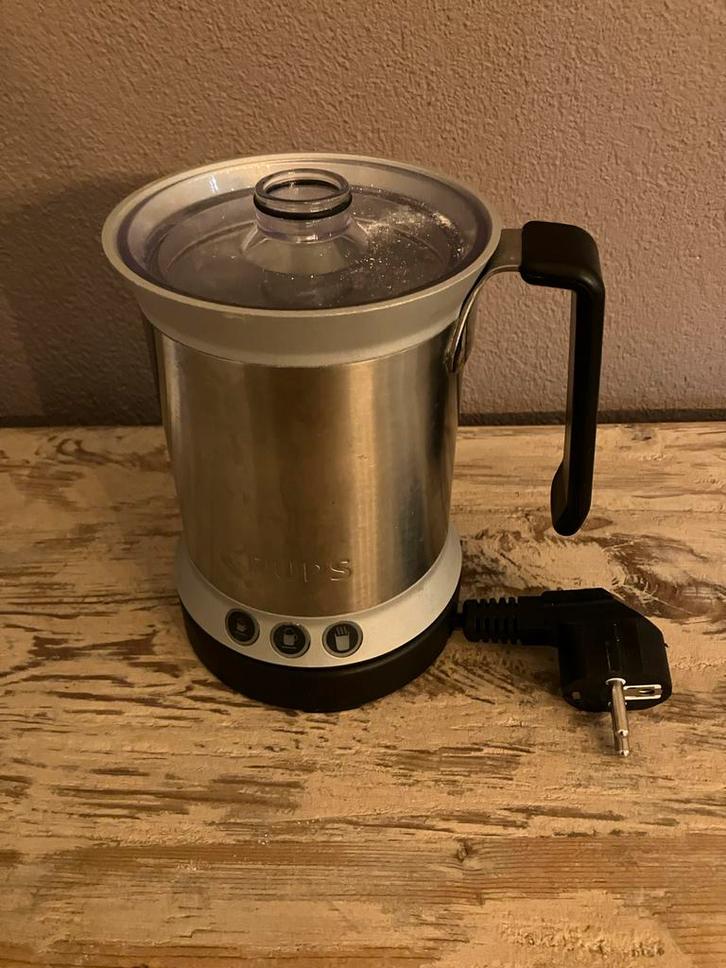 Krups Melkopschuimer - Perfecte Latte!, Witgoed en Apparatuur, Melkopschuimers, Zo goed als nieuw, Elektrische melkopschuimer