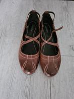 Manfield dames bruine zomer schoenen 42 leer, Ophalen of Verzenden, Zo goed als nieuw