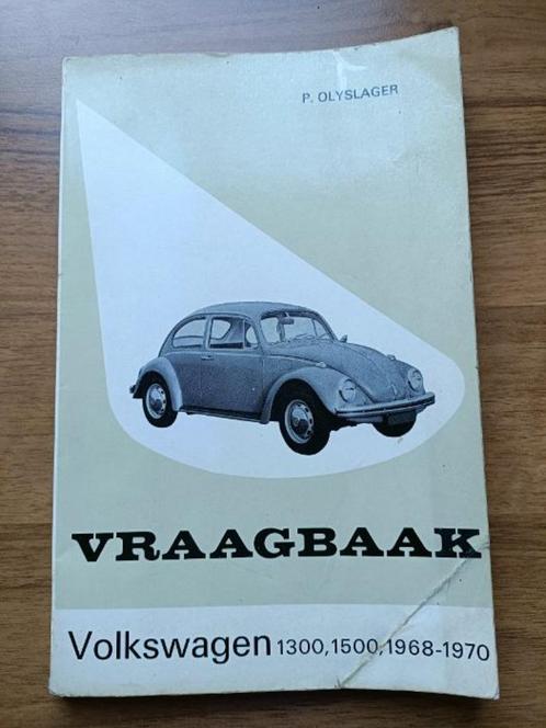 Vraagbaak Volkswagen Kever 1300, 1500, VW Karmann Gha '68-70, Auto diversen, Handleidingen en Instructieboekjes, Verzenden