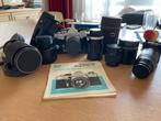 Praktica Camera met Lenzen - Verzamelaarsobject, Audio, Tv en Foto, Fotocamera's Analoog, Ophalen, Gebruikt, Spiegelreflex, Overige Merken