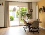 Linnen gordijnen, Ophalen, Zo goed als nieuw, Beige, 200 cm of meer
