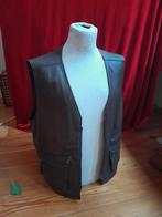 Leren gilet maat L (52/54) - Prima staat, Maat 52/54 (L), Ophalen of Verzenden, Zo goed als nieuw, Onbekend