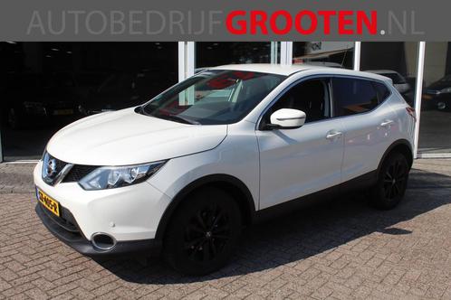 Nissan QASHQAI 1.2 N-Connecta//NAVI//CAMERA//TREKHAAK!, Auto's, Nissan, Bedrijf, Te koop, Qashqai, 360° camera, ABS, Achteruitrijcamera