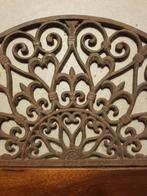 Gietijzeren halfronde deurmat, Tuin en Terras, Deurmatten, Gebruikt, Gietijzer, Schoonloopmat, Ophalen of Verzenden