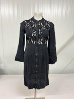DKNY Donna Karan New York zwarte bloemen kanten knoop jurk, Kleding | Dames, Jurken, Knielengte, Ophalen of Verzenden, Zo goed als nieuw