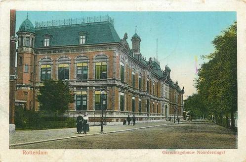 (380-965-003) Rotterdam Gerechtsgebouw Noordersingel, Verzamelen, Ansichtkaarten | Nederland, Zuid-Holland, Verzenden