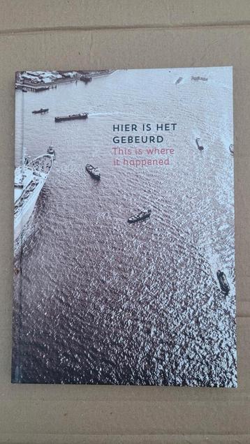 Hier is het gebeurd - Rotterdamse haven fotografie beschikbaar voor biedingen