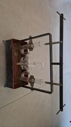 Antiek laboratorium glasopstelling – industrieel decor stuk, Ophalen