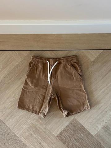 Z.g.a.n. Bruine korte broek / bermuda van Wibra, maat 122 beschikbaar voor biedingen