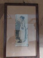 Houtskool tekening, Ophalen of Verzenden